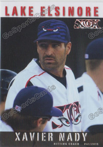 2015 Lake Elsinore Storm Xavier Nady