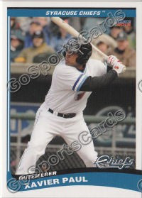 2012 Syracuse Chiefs Xavier Paul