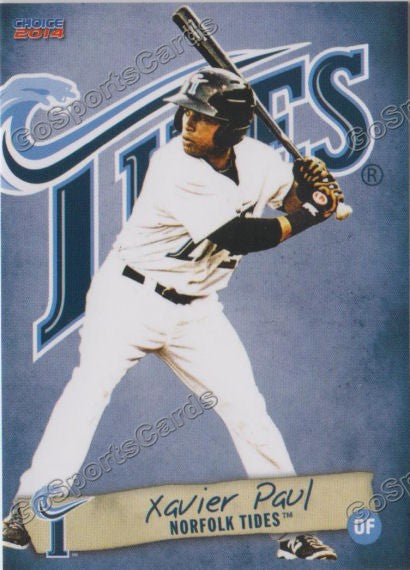 2014 Norfolk Tides Xavier Paul