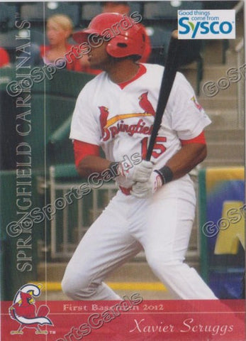 2012 Springfield Cardinals SGA Xavier Scruggs