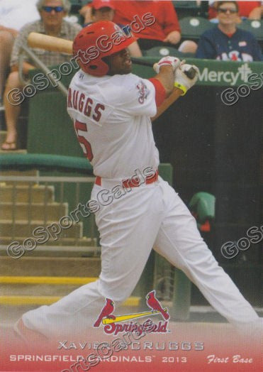 2013 Springfield Cardinals Xavier Scruggs