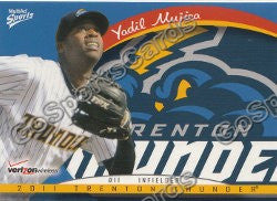 2011 Trenton Thunder Yadil Mujica