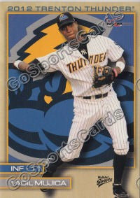 2012 Trenton Thunder Yadil Mujica