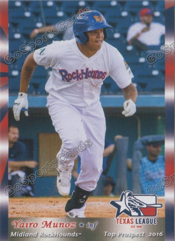 2016 Texas League Top Prospect Yairo Munoz
