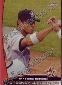 2005 Greeneville Astros Yamber Rodriguez