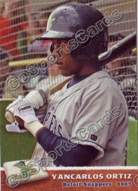 2007 Beloit Snappers Yancarlos Ortiz
