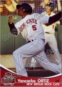 2009 New Britain Rock Cats Yancarlos Ortiz