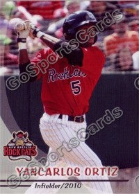 2010 New Britain Rock Cats YanCarlos Ortiz