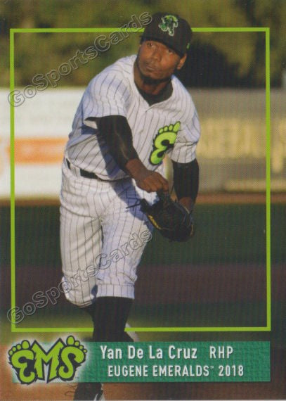 2018 Eugene Emeralds Yan De La Cruz