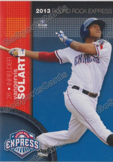 2013 Round Rock Express Yangervis Solarte