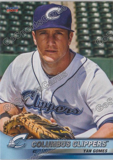 2013 Columbus Clippers Yan Gomes