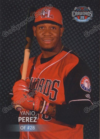 2017 Hickory Crawdads Yanio Perez
