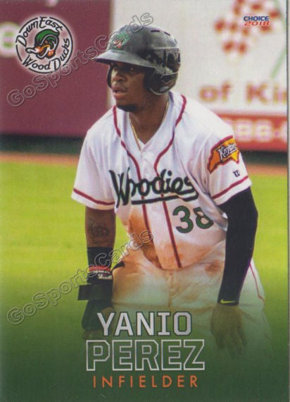 2018 Down East Wood Ducks Yanio Perez