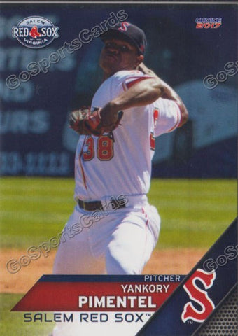 2017 Salem Red Sox Yankory Pimentel