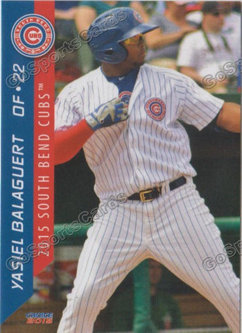 2015 South Bend Cubs Yasiel Balaguert