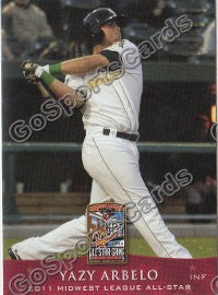 2011 MidWest League All Star East Yazy Arbelo
