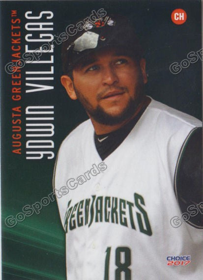 2017 Augusta GreenJackets Ydwin Villegas