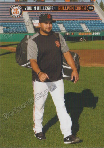 2019 San Jose Giants Ydwin Villegas
