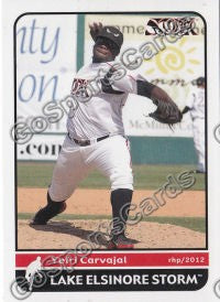 2012 Lake Elsinore Storm Yefri Carvajal