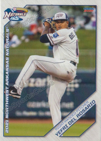 2021 Northwest Arkansas Naturals Yefri Del Rosario