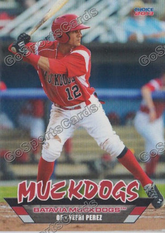 2013 Batavia Muckdogs Yefri Perez