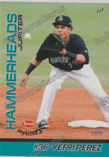 2013 Jupiter Hammerheads Yefri Perez