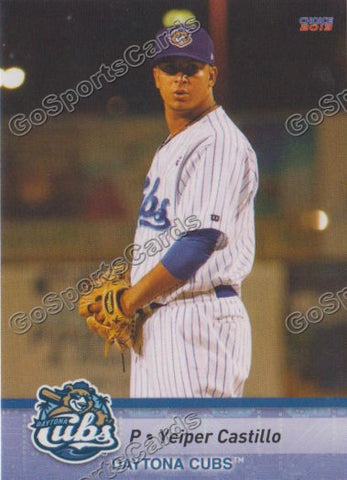 2013 Daytona Cubs Yeiper Castillo