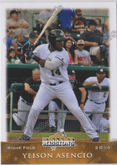 2014 San Antonio Missions Yeison Asencio