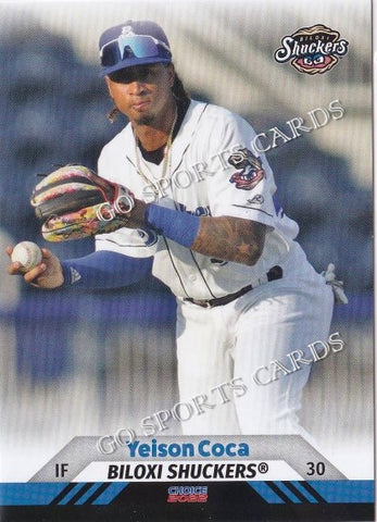 2022 Biloxi Shuckers Yeison Coca