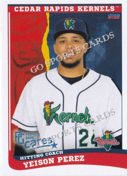 2023 Cedar Rapids Kernels Yeison Perez