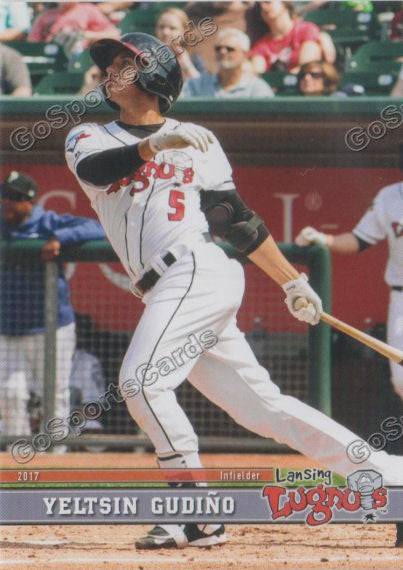 2017 Lansing Lugnuts Yeltsin Gudino