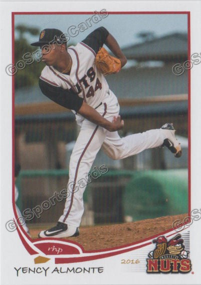 2016 Modesto Nuts Yency Almonte