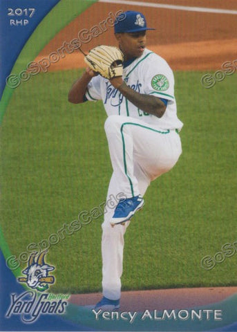 2017 Hartford Yard Goats Yency Almonte