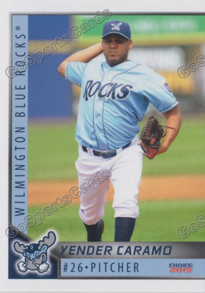 2015 Wilmington Blue Rocks Yender Caramo