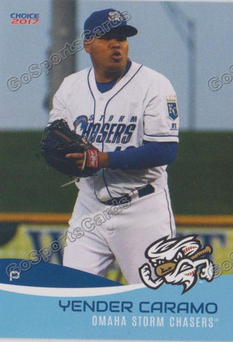 2017 Omaha Storm Chasers Yender Caramo