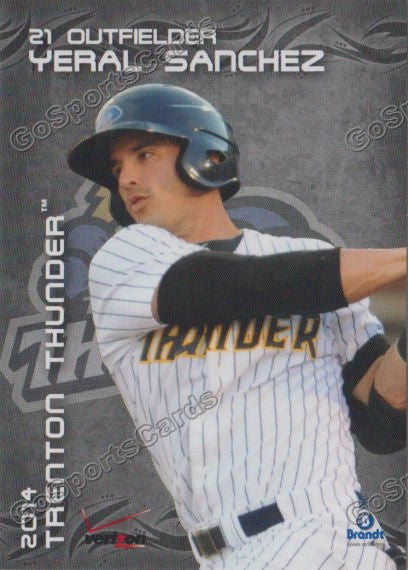 2014 Trenton Thunder Yeral Sanchez