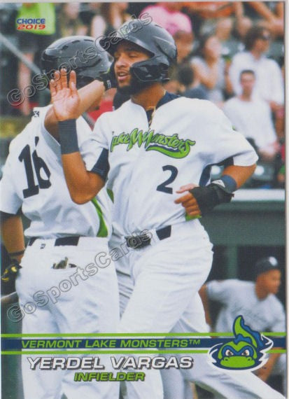 vermont lake monsters shop 2019 Vermont Lake Monsters Yerdel Vargas – Go Sports Cards