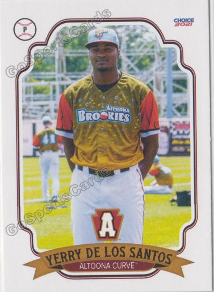 2021 Altoona Curve Yerry De Los Santos