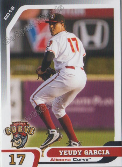 2018 Altoona Curve Yeudy Garcia