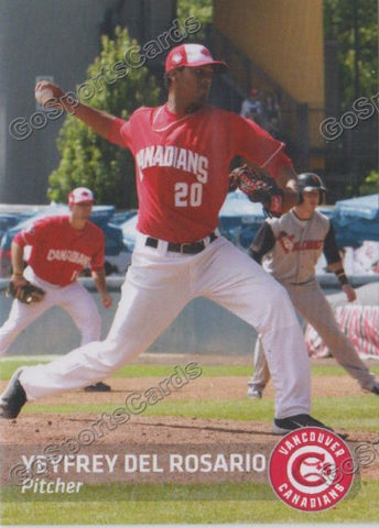2014 Vancouver Canadians Yeyfrey Del Rosario