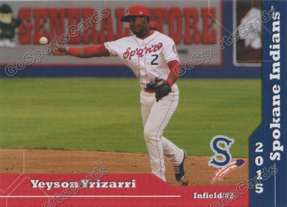 2015 Spokane Indians Yeyson Yrizarri