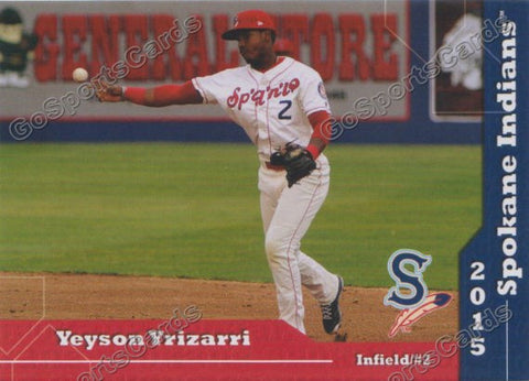 2015 Spokane Indians Yeyson Yrizarri