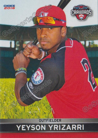 2016 Hickory Crawdads Yeyson Yrizarri