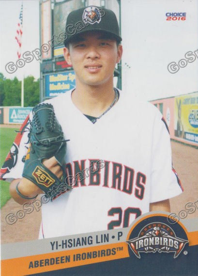 2016 Aberdeen Ironbirds Yi Hsiang Lin