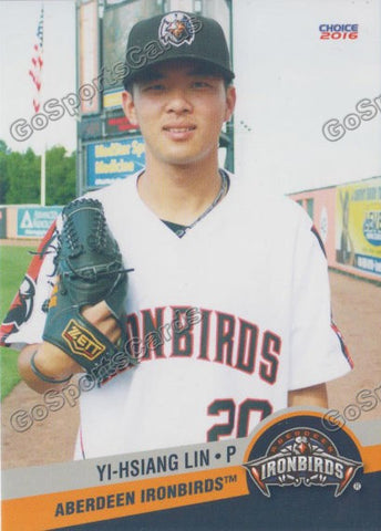 2016 Aberdeen Ironbirds Yi Hsiang Lin