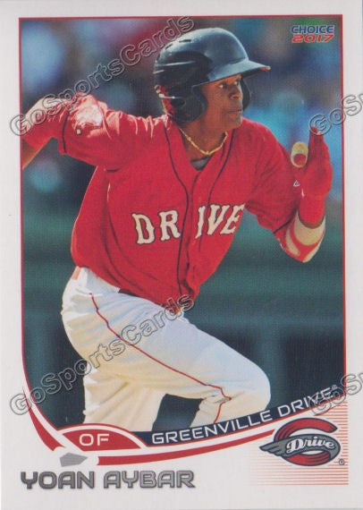 2017 Greenville Drive Yoan Aybar