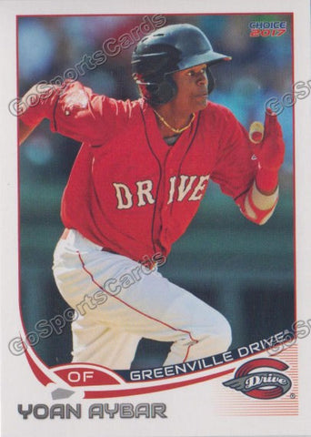 2017 Greenville Drive Yoan Aybar
