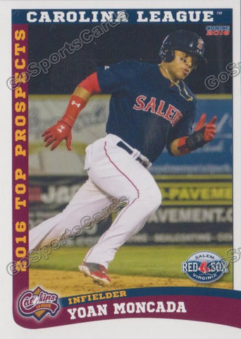 2016 Carolina League Top Prospect Yoan Moncada