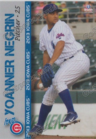2013 Iowa Cubs Yoanner Negrin
