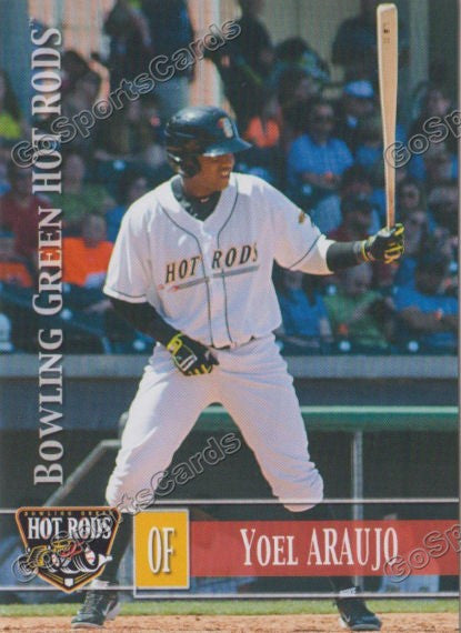 2014 Bowling Green Hot Rods Yoel Araujo
